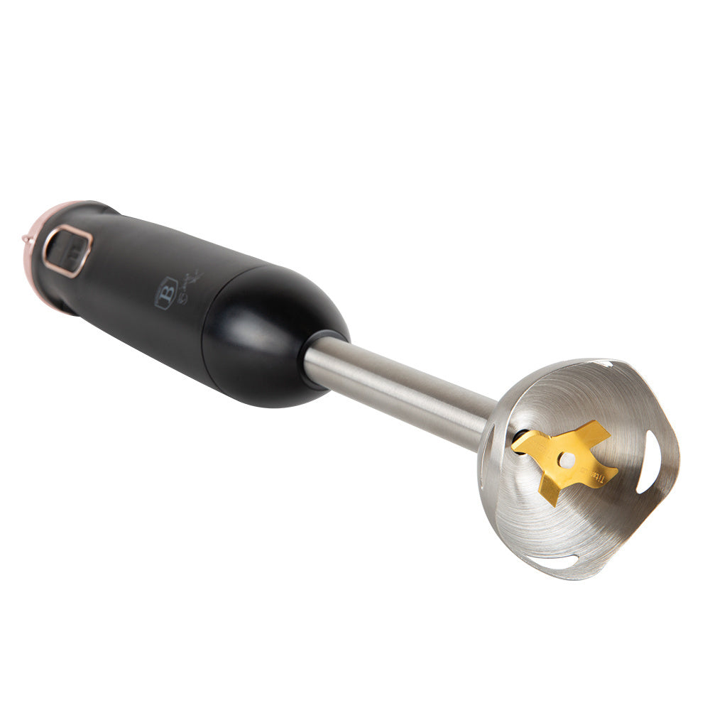 Belinger Haus Hand Blender 6Pcs Set, Black