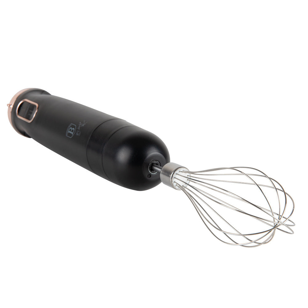 Belinger Haus Hand Blender 6Pcs Set, Black