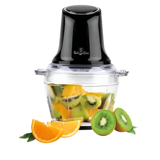 Belinger Haus Multi Chopper with Glass Bowl, 500Watts, Black