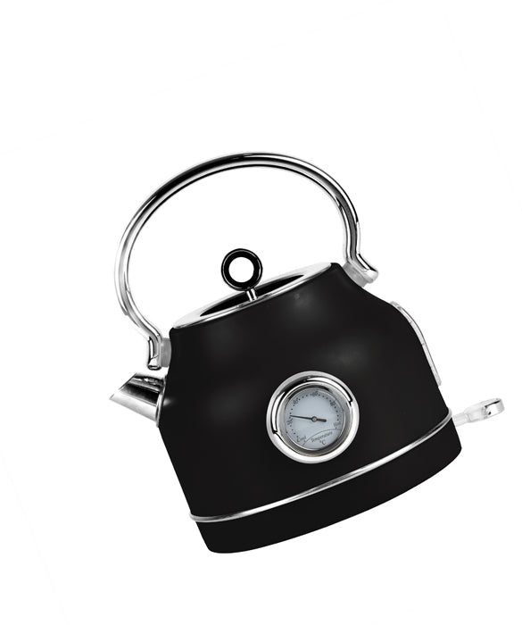 Berlinger Electric Kettle W & Thremo, 1.7Lit, Matte Black