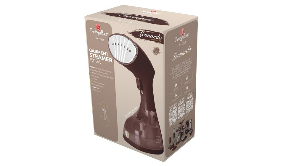 Berlinger Garment Steamer W & Fabric Brush, Leonardo Berlinger Garment Steamer W & Fabric Brush, Leonardo