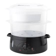 BH-9378/BerlingerHaus Steamer 800W,2Basket,Baskets capacity :6L,Black/Rose gold. 800 / 6L / ,Black/Rose gold.