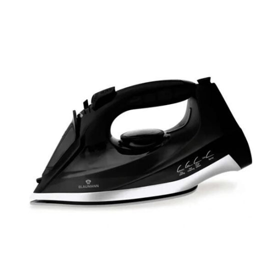 Berlinger Haus Blauman Steam Iron, 160Ml, 1600Watts, Ceramic Sole Plat, Black Berlinger Haus Blauman Steam Iron, 160Ml, 1600Watts, Ceramic Sole Plat, Black