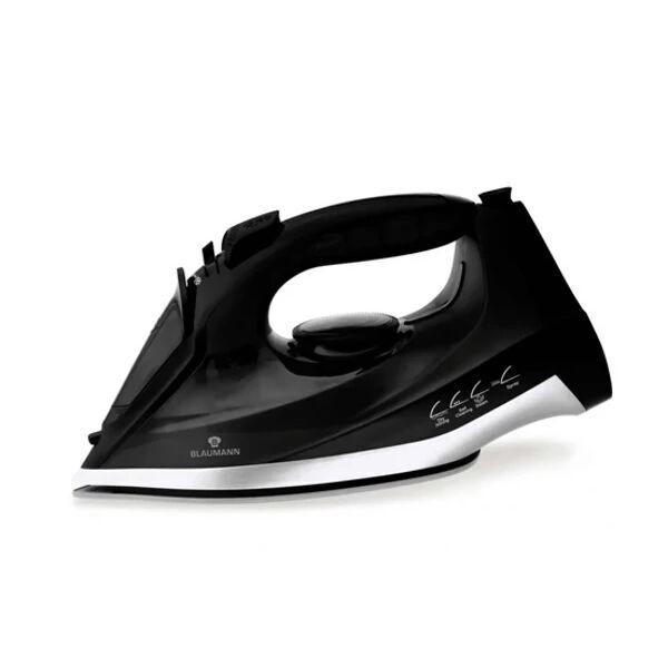 Berlinger Haus Blauman Steam Iron, 160Ml, 1600Watts, Ceramic Sole Plat, Black