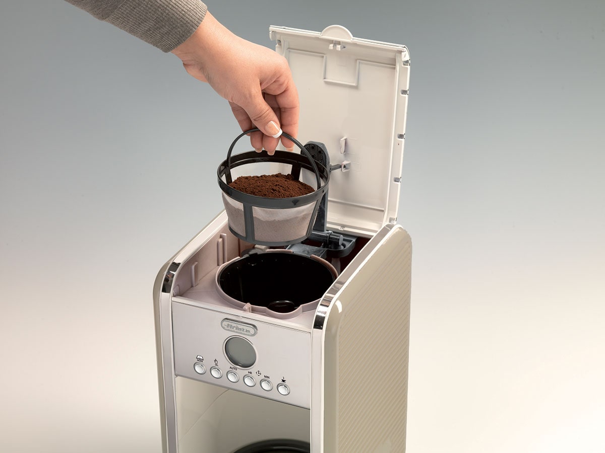 1342/03/Ariete American Coffee make Power 2000W, Capacity 4-12 cups,Digital timer, Beige