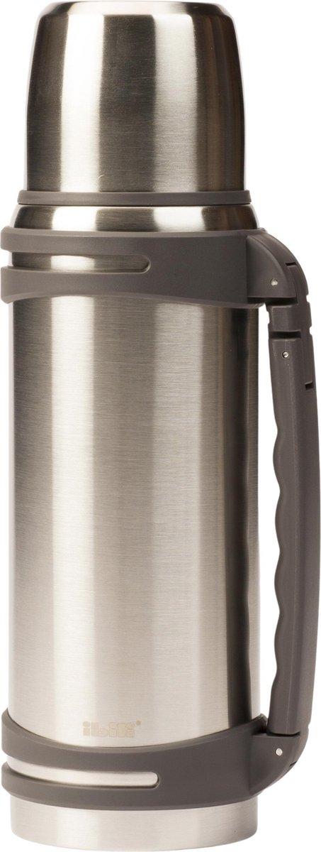 8411922452457/Ibili Thermo Vacuum Flask 1400ml,Stainless steel Default Title / 1400ML / steel