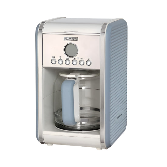 Ariete American Coffee Maker, 1.25Lit, 2000Watts, 4 To 12 Cups, Blue