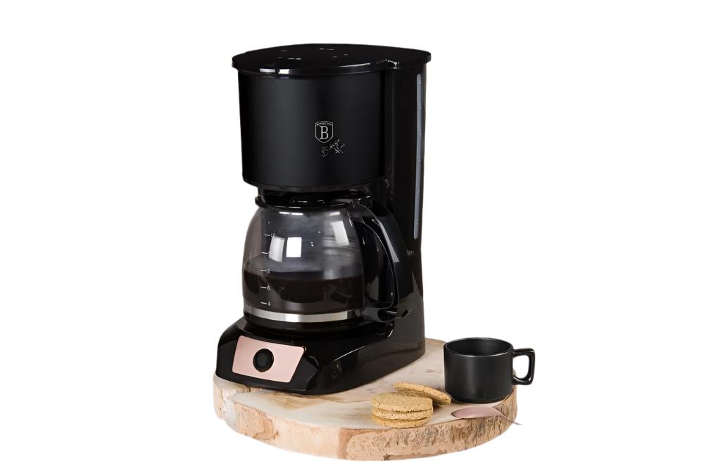 Berlinger Haus Electric Coffee Maker, 800Watts, Black Rose