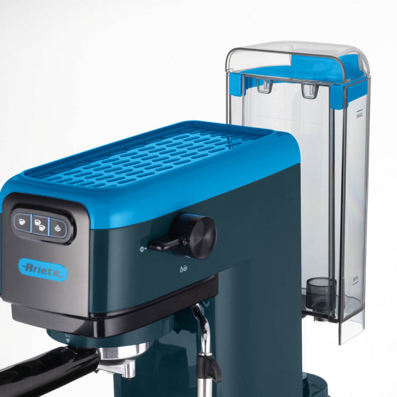 Ariete Espresso Machine, 1.1Lit, 1300Watts, Blue