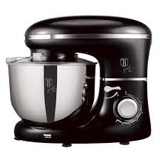 BH-9199/BerlingerHaus Stand mixer 1300W,5L Capacity, 6speed , Whisk, Dough hook,beater ,Black . 1300 / 5L / 6