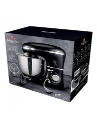 BH-9199/BerlingerHaus Stand mixer 1300W,5L Capacity, 6speed , Whisk, Dough hook,beater ,Black . 1300 / 5L / 6