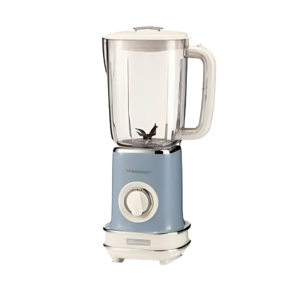 Ariete Blender 2Speeds & Pulse Button Plastic Jar, 1.5Lit, 600Watts, Blue Ariete Blender 2Speeds & Pulse Button Plastic Jar, 1.5Lit, 600Watts, Blue