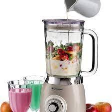 583/03/Ariete Blender 1000W,1.5L,4stainless steel blades,4 speeds+Pulse button,Glass jar,Beige colou 1000 / 1.5L / 5