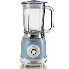 583/05/Ariete Blender 1000W,1.5L,4stainless steel blades,4 speeds+Pulse button,Glass jar,Blue color. 1000 / 1.5L / 3