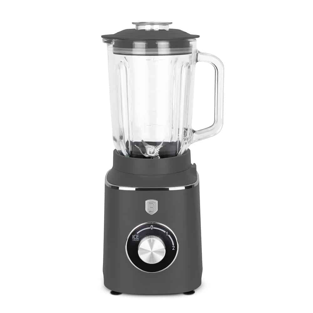 Berlinger Haus Blender, Ice Crusher Glass Jar 4Stainless Steel B