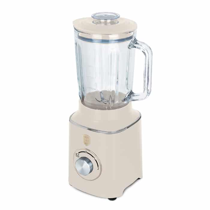 Berlinger Table Blender Glass Jar, 1.5Lit, 1000Watts, Sahara