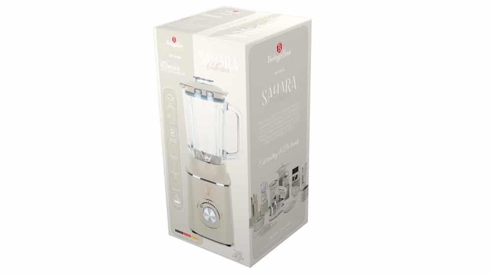 Berlinger Table Blender Glass Jar, 1.5Lit, 1000Watts, Sahara Berlinger Table Blender Glass Jar, 1.5Lit, 1000Watts, Sahara