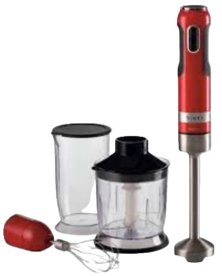 Ariete Hand Blender, 4Blades, 10Speeds, 1000Watts, Red Ariete Hand Blender, 4Blades, 10Speeds, 1000Watts, Red