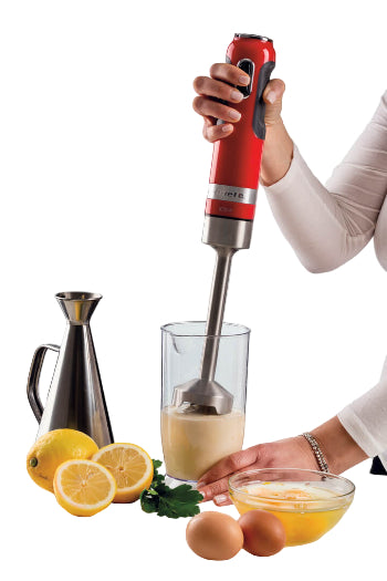 Ariete Hand Blender, 4Blades, 10Speeds, 1000Watts, Red Ariete Hand Blender, 4Blades, 10Speeds, 1000Watts, Red