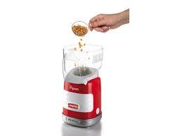 2956/00/Ariete Popcorn maker 1100W, Capacity 60g,Hot air cooking system,Red 1100 / 600ML / YES