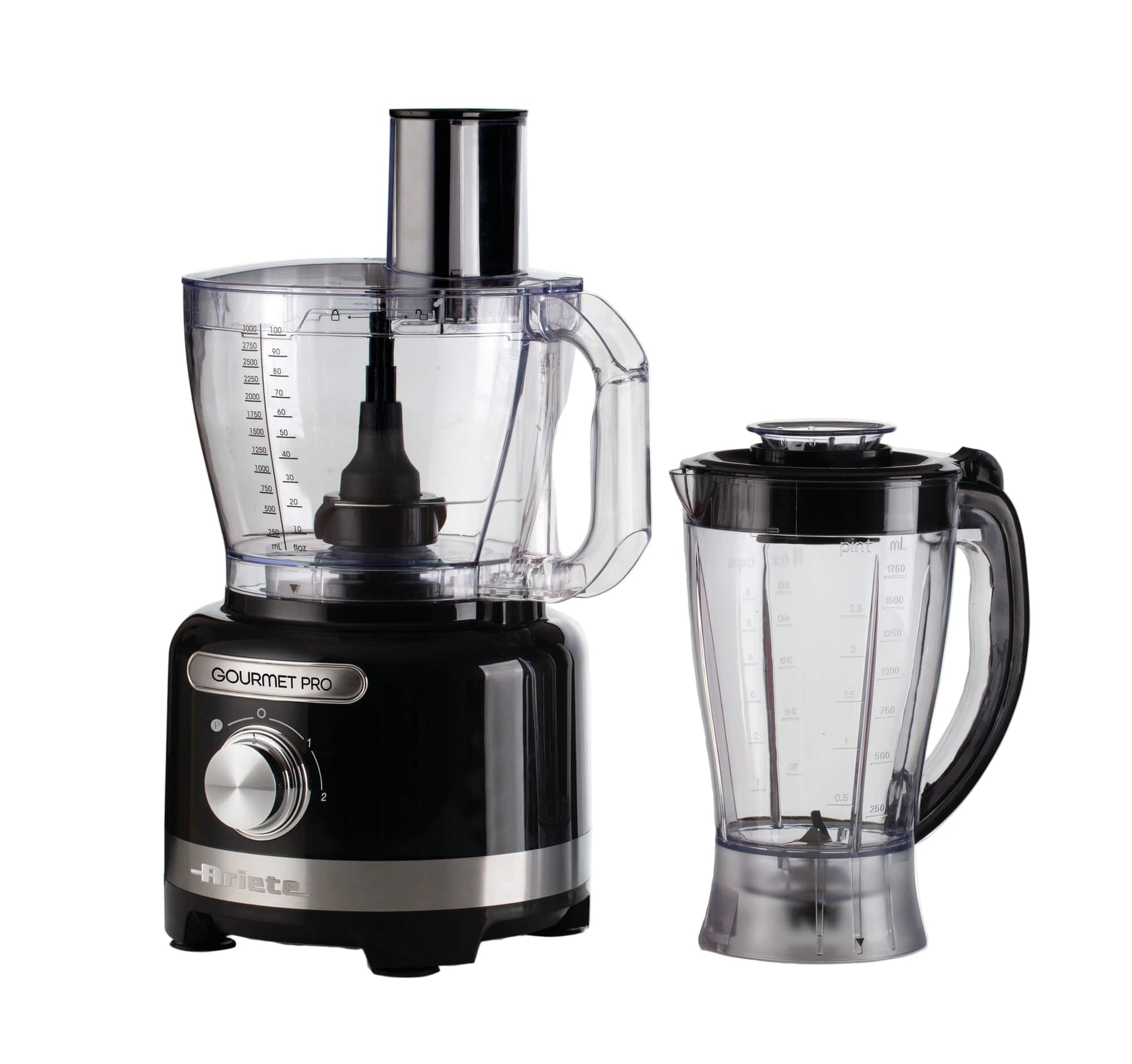 Ariete Food Processor, 3Lit, 1000Watts, Black Ariete Food Processor, 3Lit, 1000Watts, Black