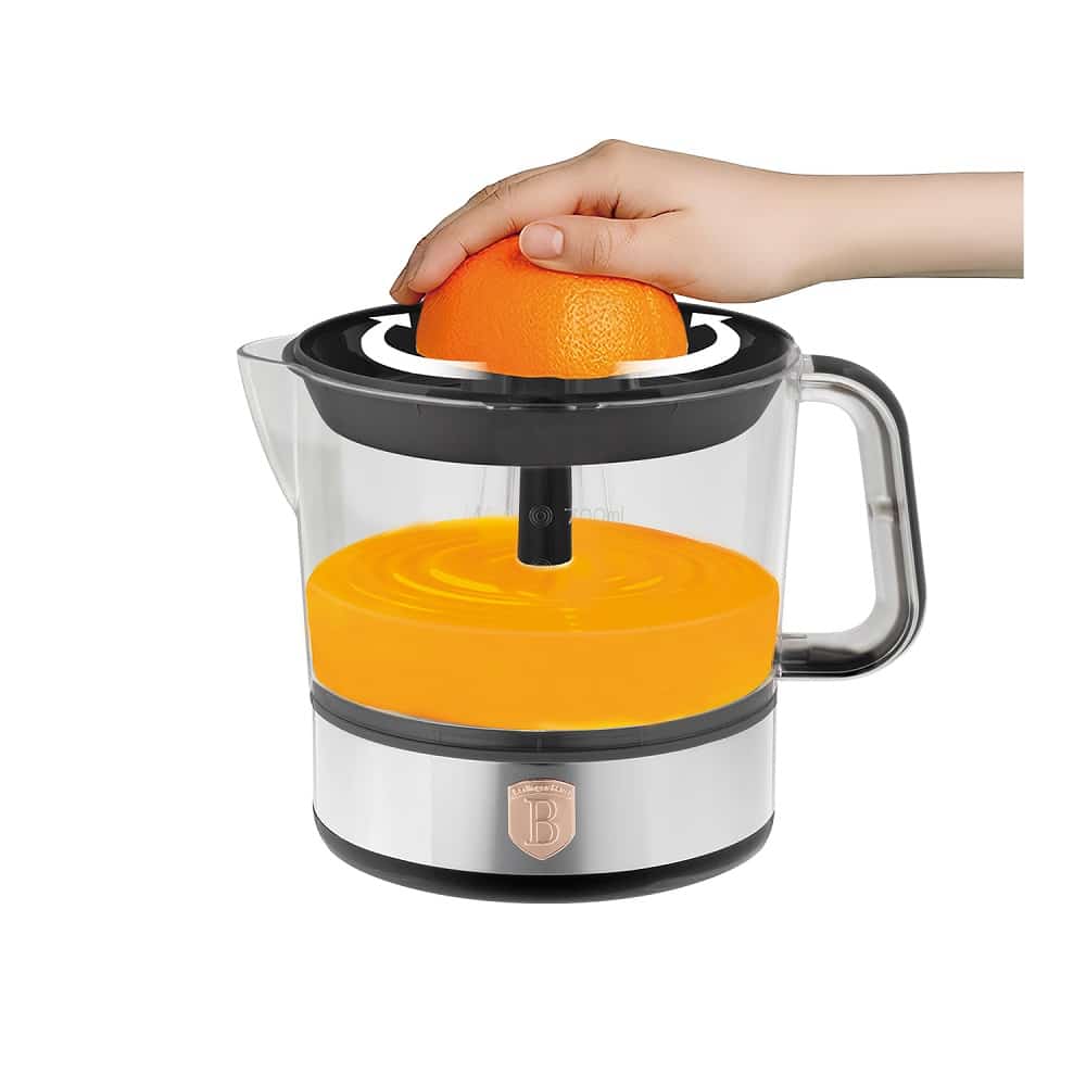 Belinger Haus Electric Citrus Juicer, 0.7Lit, 40Watts, Black