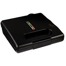 "BH-9145/BerlingerHuas Sandwich maker 780W, Plate size: 22,5*13 cm,:Black/Rose gold 780 / Plate size: 22,5*13 cm / BLACK