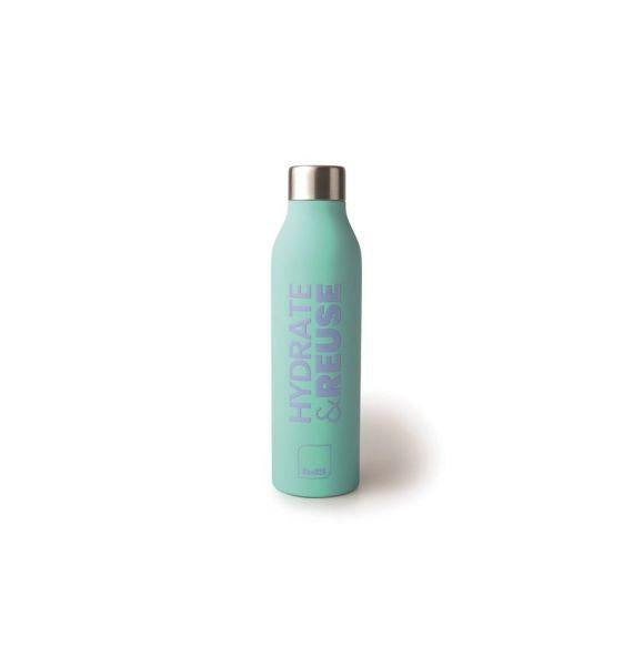 6251885176999 / IBILI DOUBLE WALL THERMO BOTTLE HYDRATE & REUS 500ML 774959 GREEN THERMO BOTTLE / 500 ML / GREEN