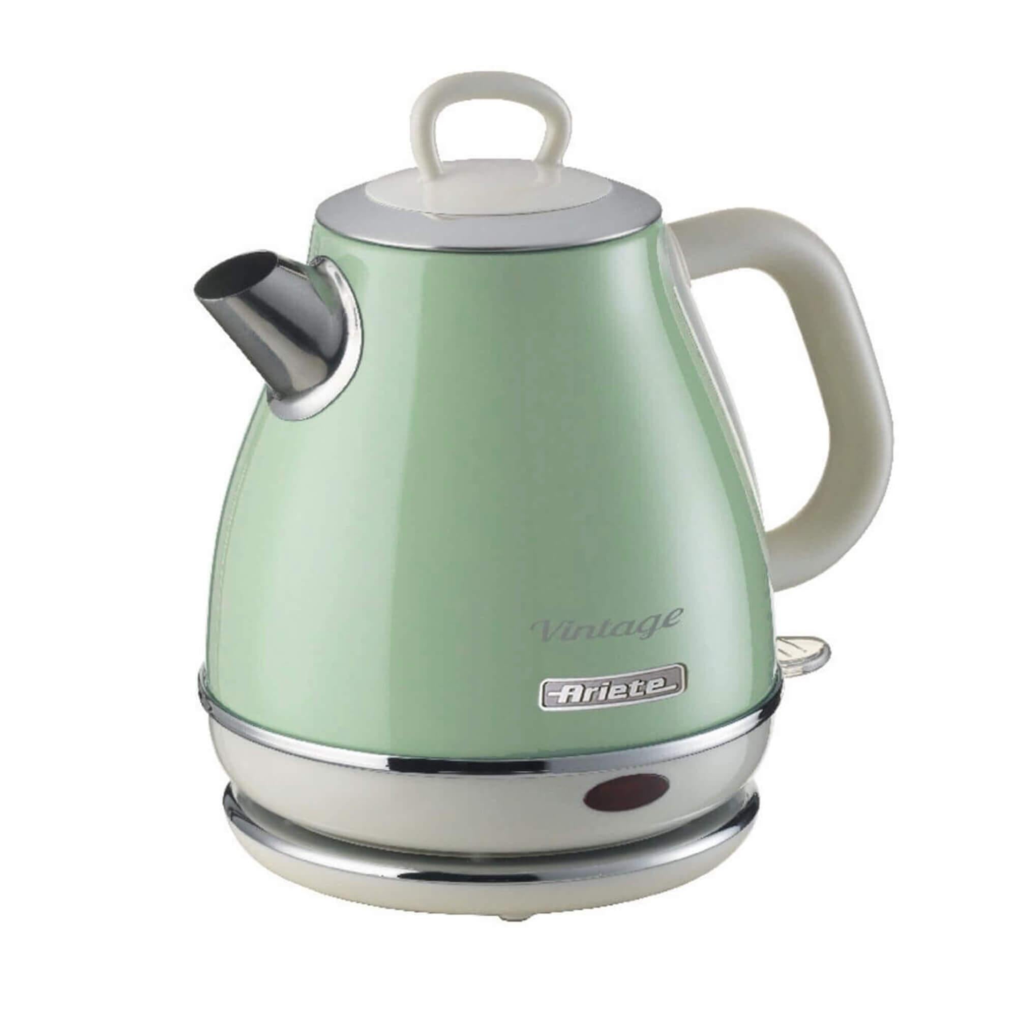 Ariete Kettle 1630WCapacity 1L Rotating Base 360°Auto-Shut OffGreen