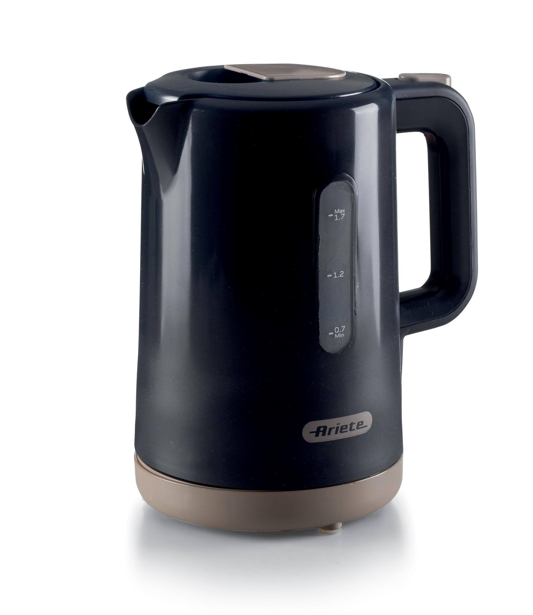 Ariete Kettle 2200WCapacity 1.7LAutomatic Shutdown360° Cordless BaseDark Gray