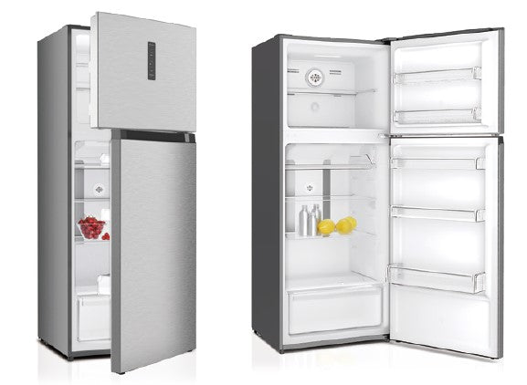 AUX-54I / AUX two doors Refrigerator, 415 L, A++, H-D-W 71 x 69 x 178 silver