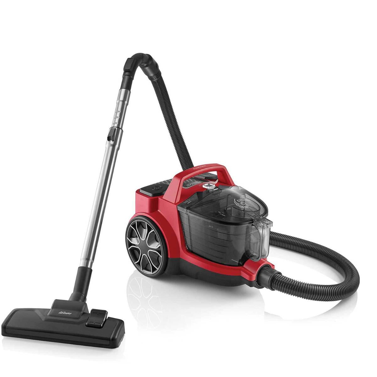 Ar4071/Arzum Clean Force Red Cyclone Filter Vacuum Cleaner - Red 890 WATT Arzum / CANISTER VACUUM