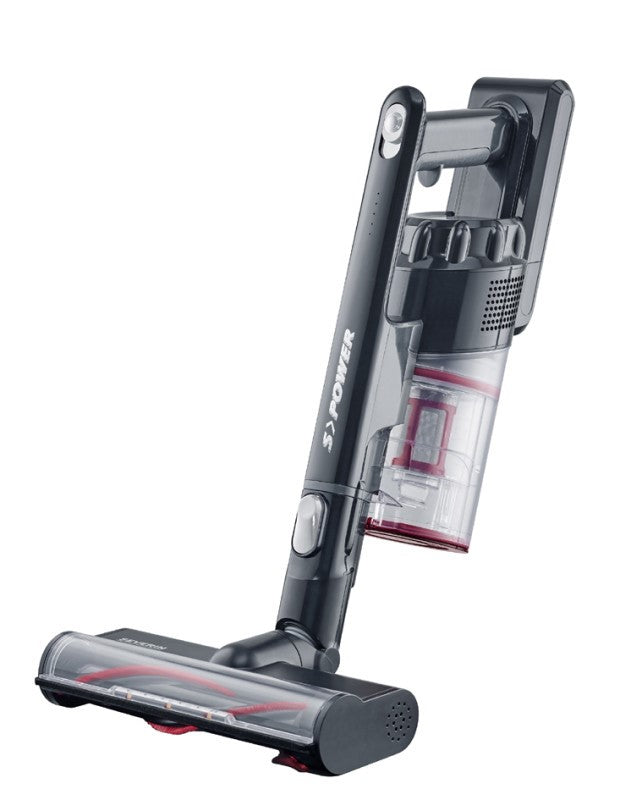 7966 / Severin 2-in-1 Battery Handstick vacuum, Bagless 2-in-1 Stickvac, Black, 22,2V / 2200mAh Li-I