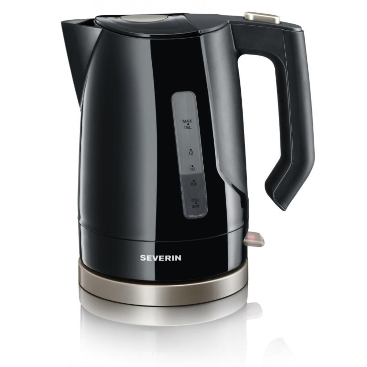 Severin Jug Kettle | Color: Black | Capacity (Ltr): 1.7| Watt: 2200| Safety System: Yes