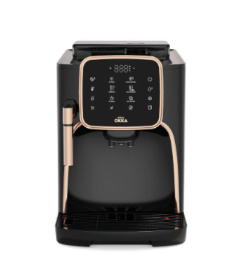 Arzum Okka Espresso Machine, Fully Automatic, 1450Watts, Copper & Black