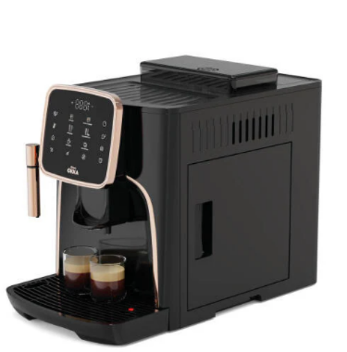 Arzum Okka Espresso Machine, Fully Automatic, 1450Watts, Copper & Black