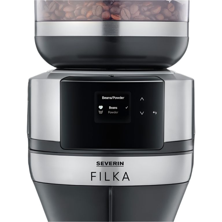 Severin Fully Automatic Filter Coffee, Filka with Glass Jug, Silver Severin Fully Automatic Filter Coffee, Filka with Glass Jug, Silver