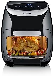 Severin Fr Deep Air Fryer 2000 W 11 L Heat Convection Overheat Protection Black