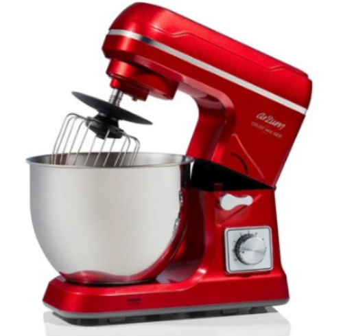 Arzum Stand Mixer, 1400Watts, 5Lit, Red