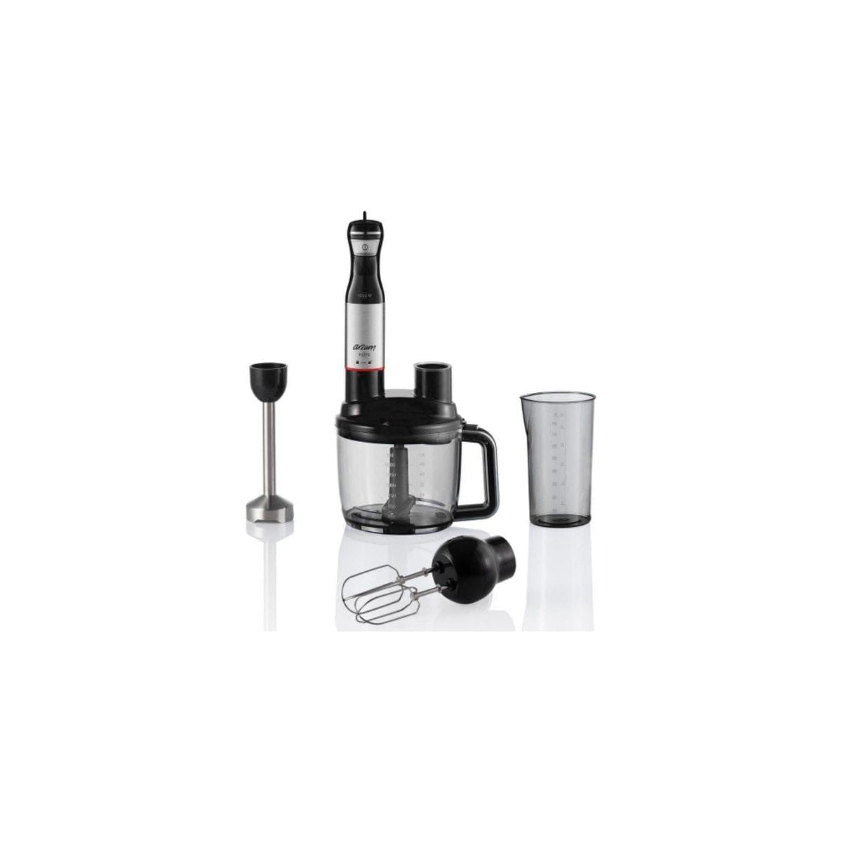 AR 1157 / Arzum Forte multi Blender Set , 1000 watt, 2 Speeds, Black/silver 1000 Watt Multi Blender