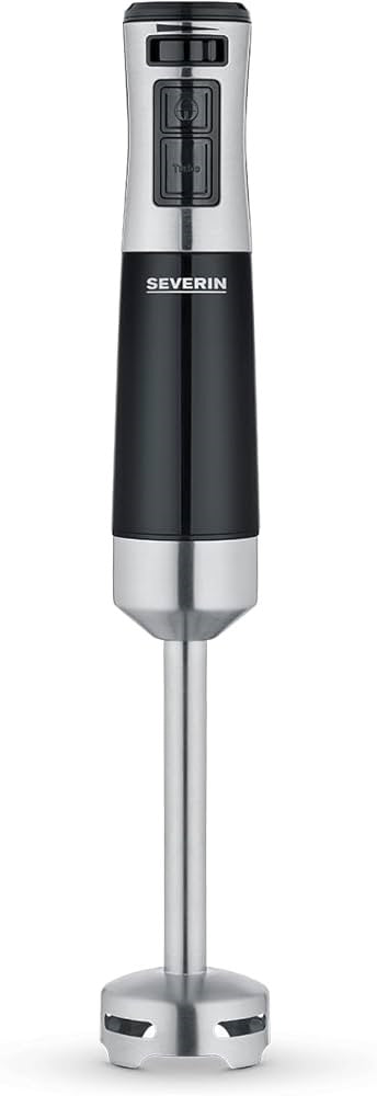 3771 / Severin Hand Blender approx. 600 W, with stepless speed control Black/silver