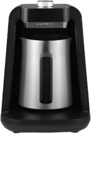 Arzum Turkish Coffee Machine Pro, Black Steel