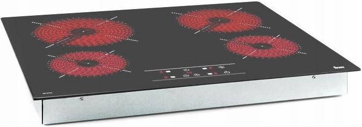 Teka Vitro Ceramic Built in Hob, 90Cm, Black Teka Vitro Ceramic Built in Hob, 90Cm, Black