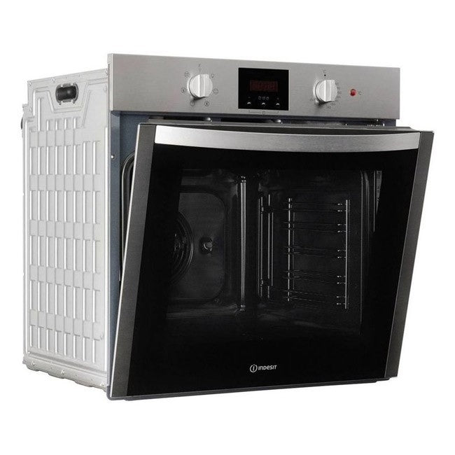 Indesit Built in Oven Electric Oven, 60Cm, Stainless Steel