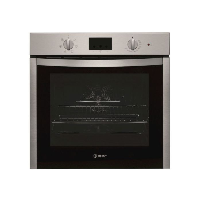 Indesit Built in Oven Electric Oven, 60Cm, Stainless Steel