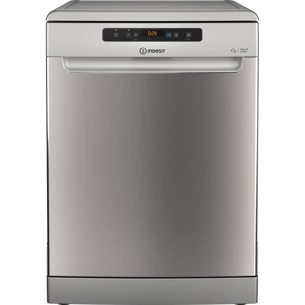 DFO 3C23 X / Indesit dishwasher 8 programs, 14 sets, 3 Sprays, 2 racks,inox color, A++AA energy savi