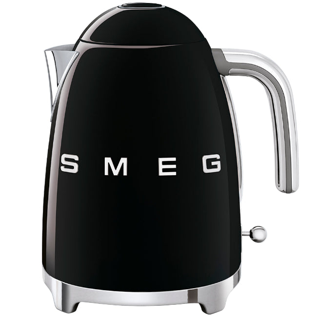 Smeg kettle Limescale filter, Fast Boiling, 1.7Lit, 3000Watts, Black