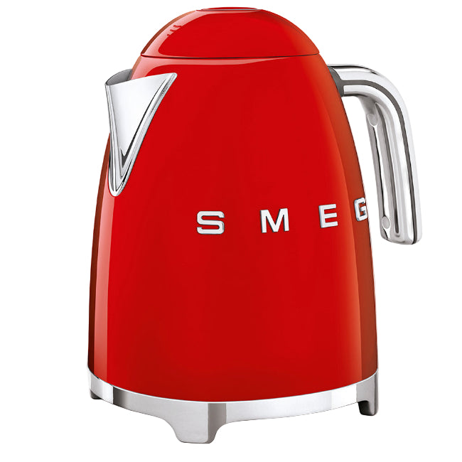 Smeg kettle Limescale filter, Fast Boiling, 1.7Lit, 3000Watts, Red