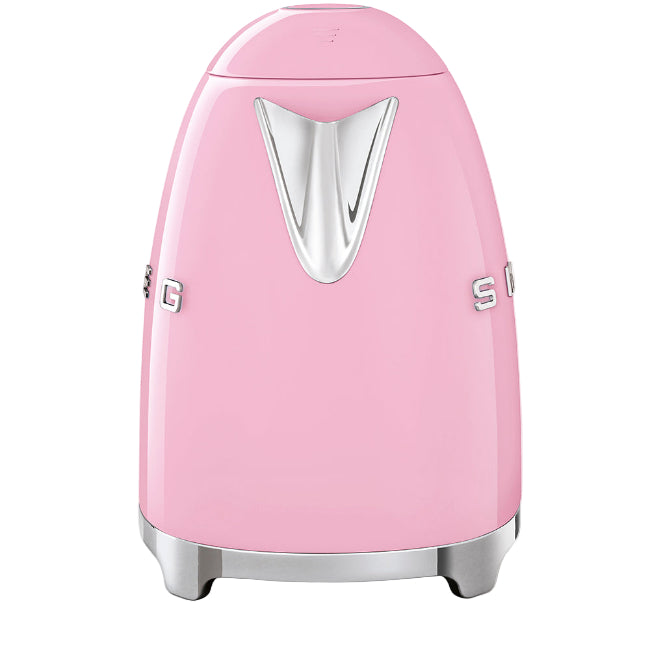 Smeg kettle Limescale filter, Fast Boiling, 1.7Lit, 3000Watts, Pink