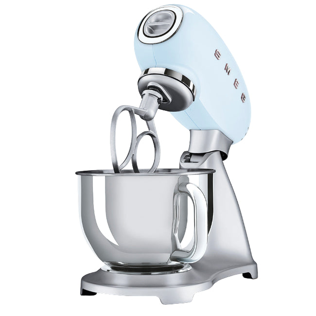 Smeg Stand Mixer Style Aesthetic, 4.5Lit, 800Watts, Pastel Blue